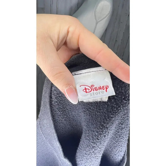 Vintage Disney‎ Grumpy Happily Grumpy Pullover Sweatshirt Unisex Large Dark Gray - Picture 5 of 5